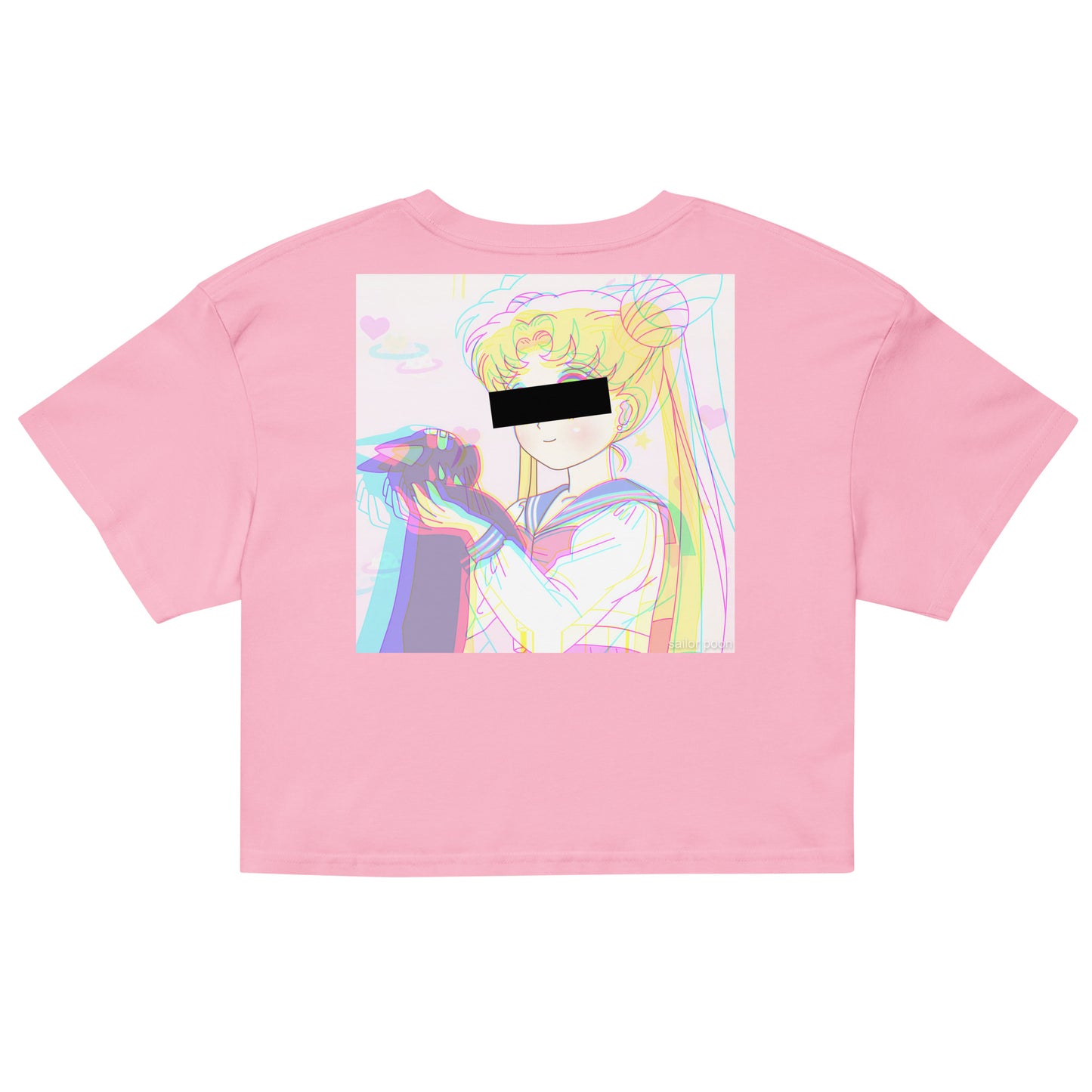 millennial crop / pet the kitty / lisa frank