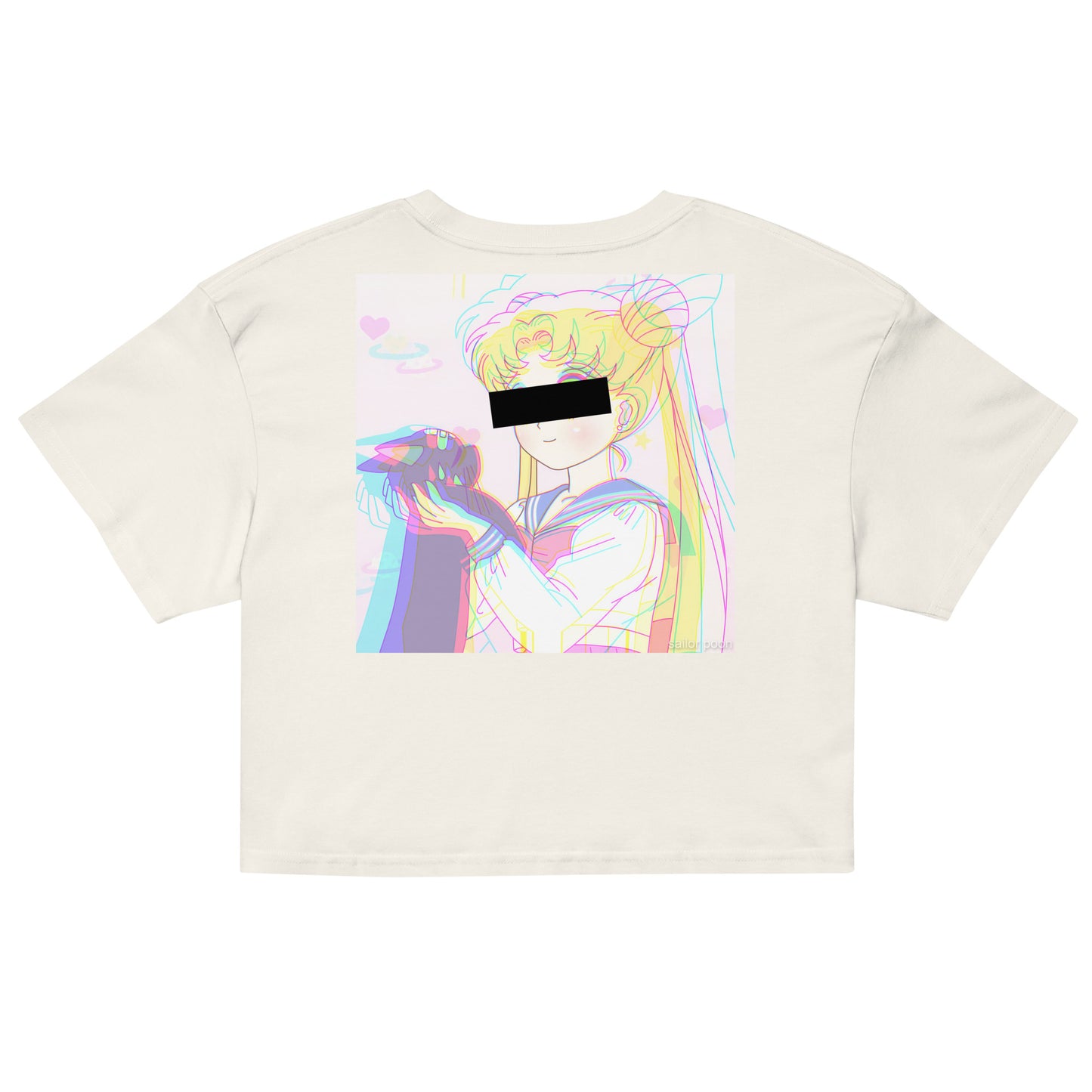 millennial crop / pet the kitty / lisa frank