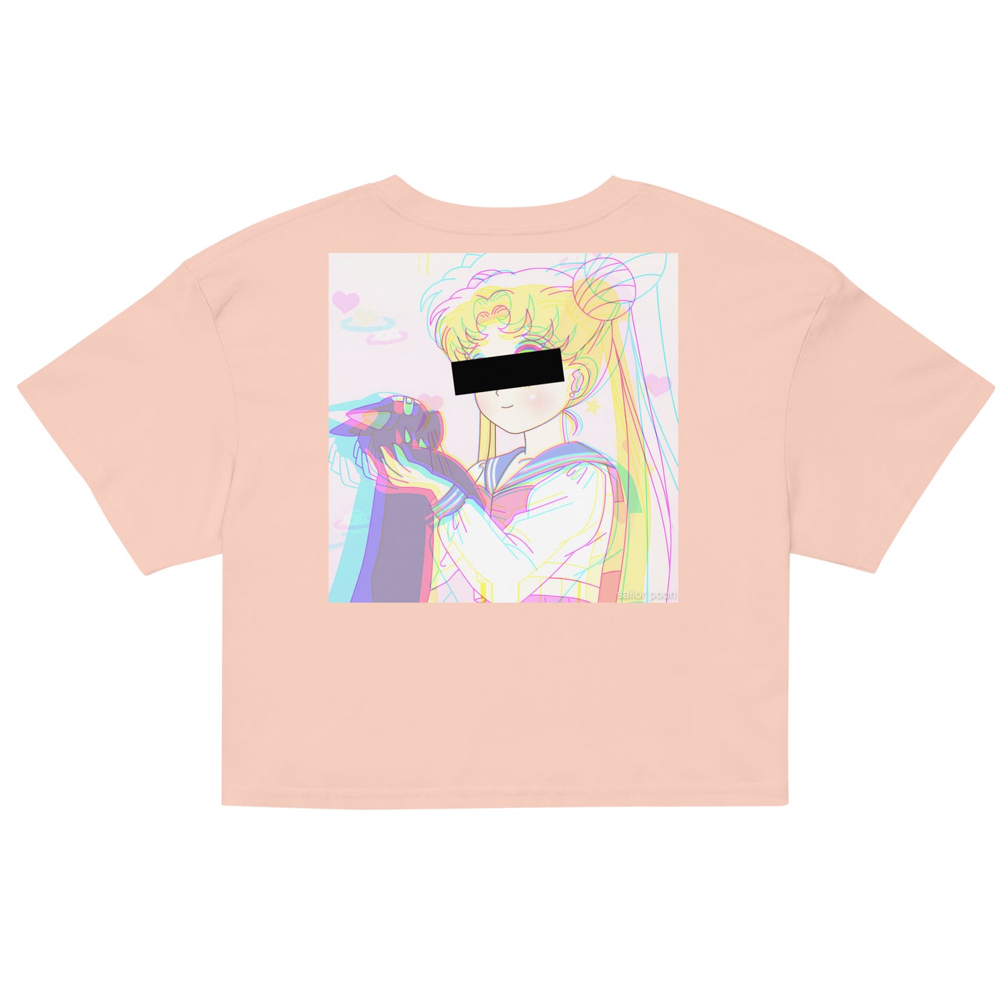 millennial crop / pet the kitty / lisa frank