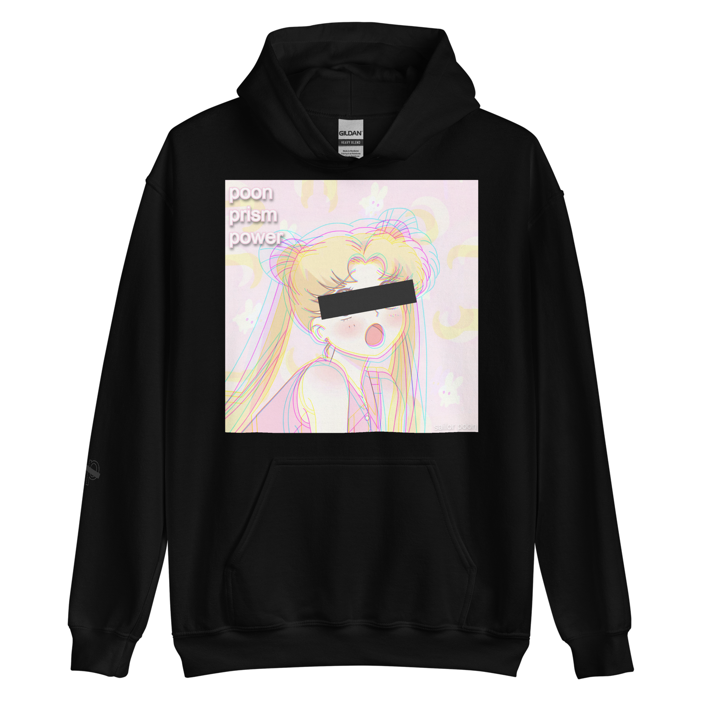 limited edition blush poon prism power hoodie