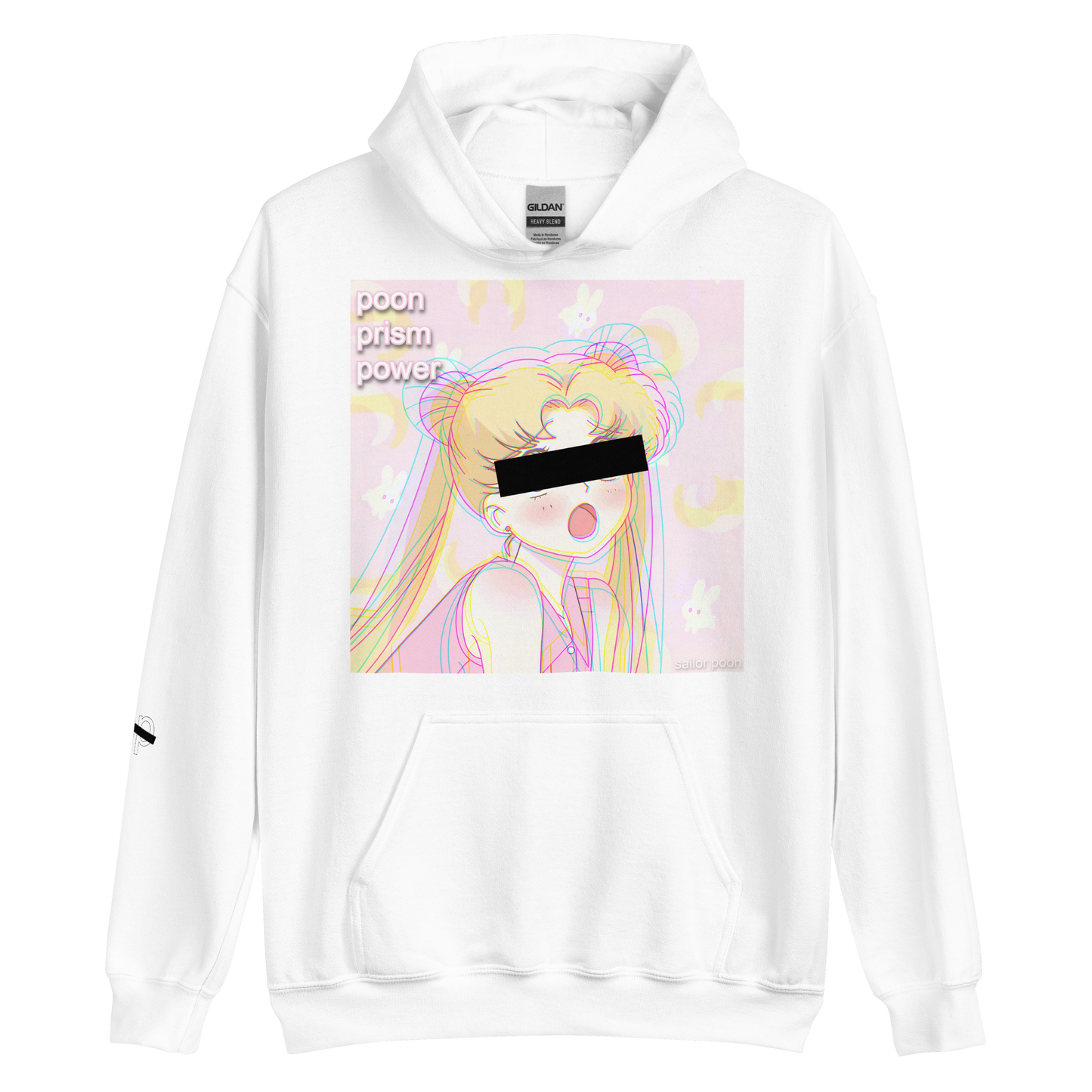 limited edition blush poon prism power hoodie